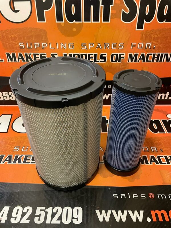 4286128 4286130 zx210356 zx225 356 air filter inner and outer