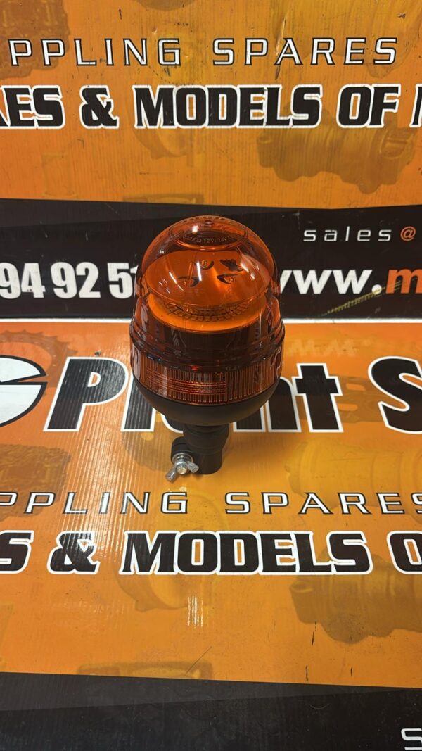 B100 Flexible Din Mount Amber Beacon.