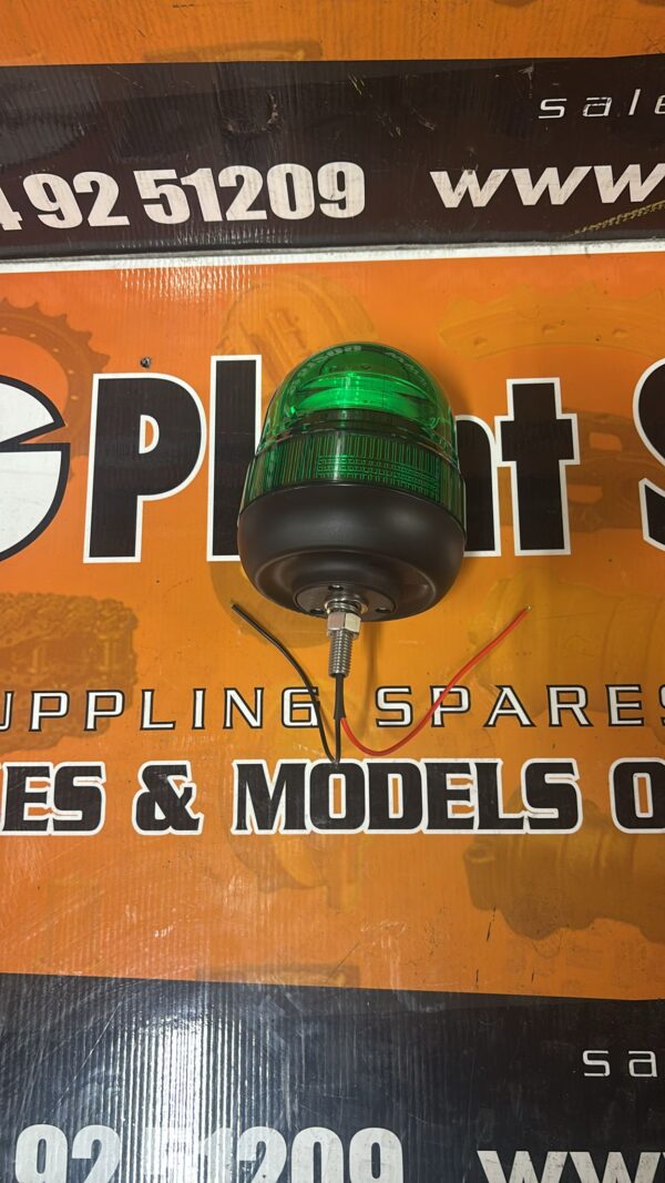 B100BG SINGLE BOLT GREEN BEACON
