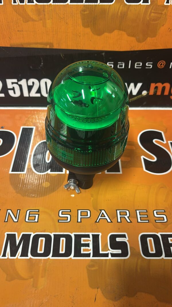 B100G FLEXIBLE DIN MOUNT GREEN BEACON