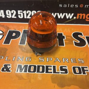 B100L LOW PROFILE DIN MOUNT AMBER BEACON
